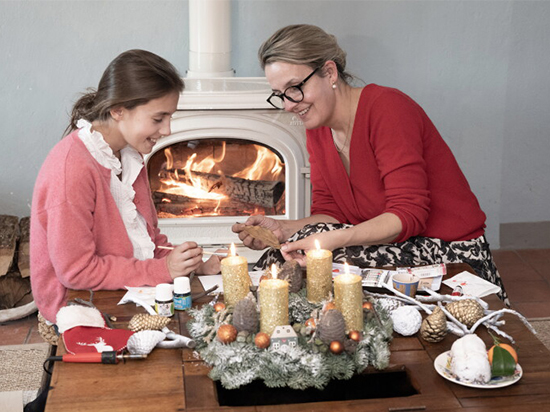 corona de Adviento condesa de París