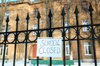 Escuelas cerradas debido al Covid 19