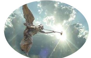 angel with trumpet