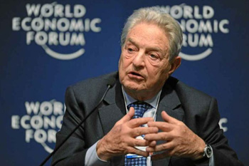 Jorge Soros en el Foro Económico Mundial