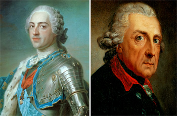 Louis XV and Frederick II