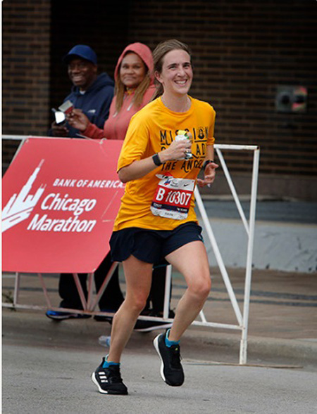 Franciscan at Chicago Marathon 1