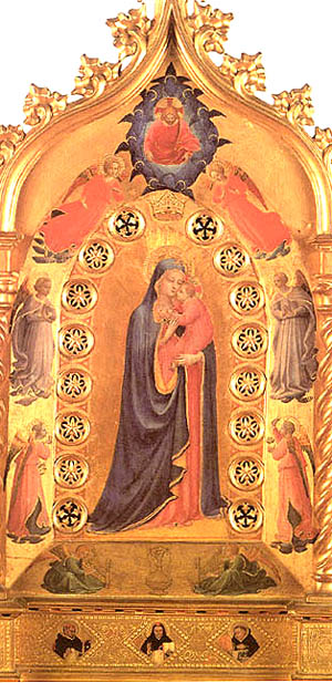 Madonna de la Stella por Fra Angélico
