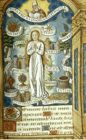 immaculate conception medieval