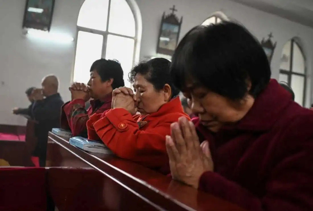 chinese catholics old